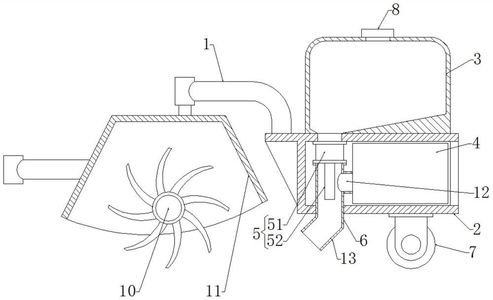 Walking type three-dimensional seeding device for wheat planting
