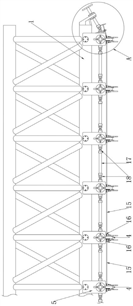 Lifting hook for lifting box girder reinforcement cage