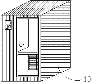 Physical therapeutic health-care room with far infrared sauna and high-potential treatment functions