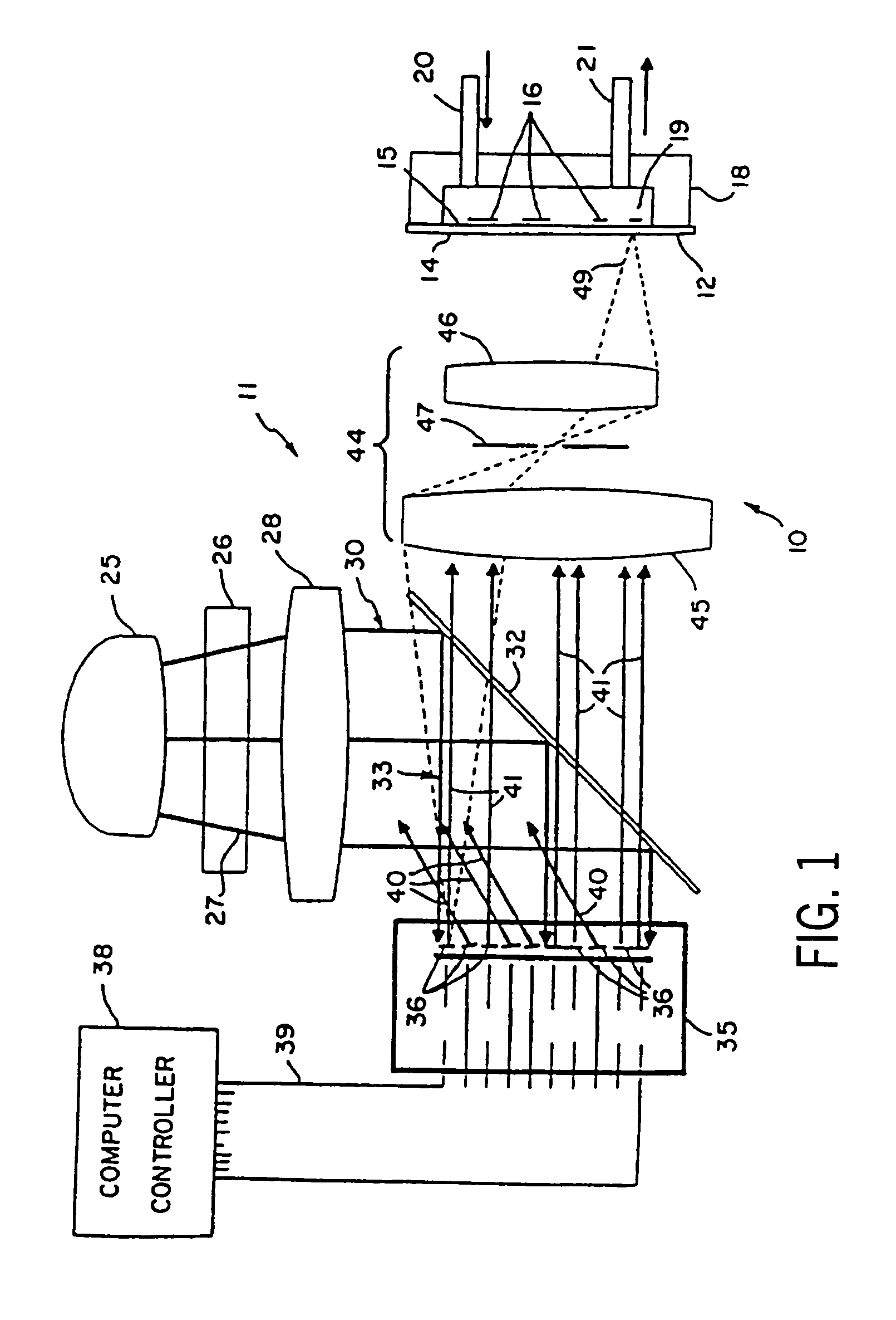 Apparatus for constructing DNA probes having a prismatic and kaleidoscopic light homogenizer