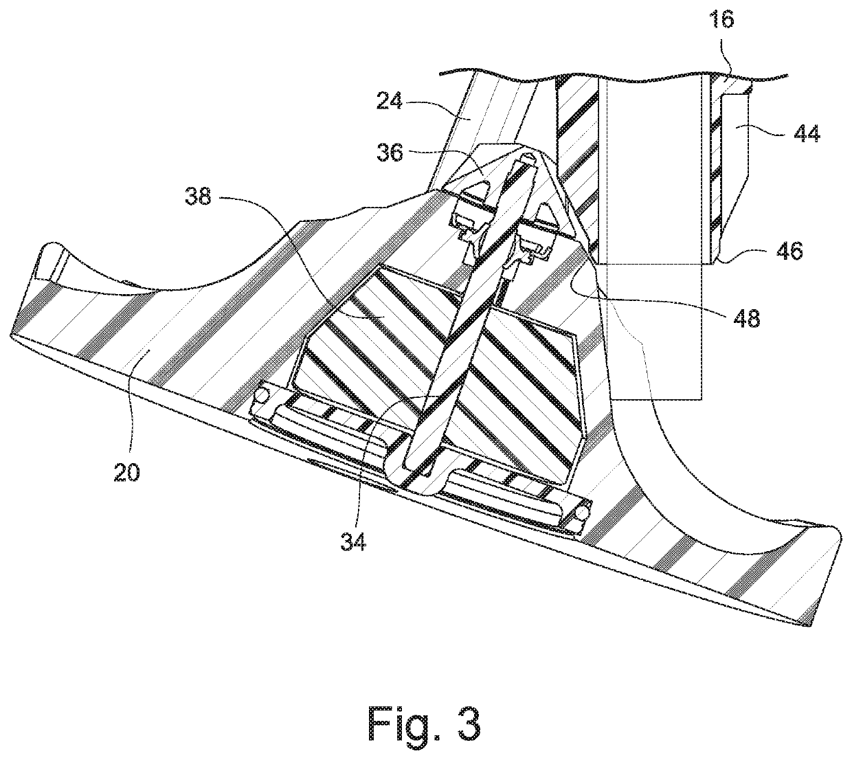 Orbital sprinkler with speed control brake