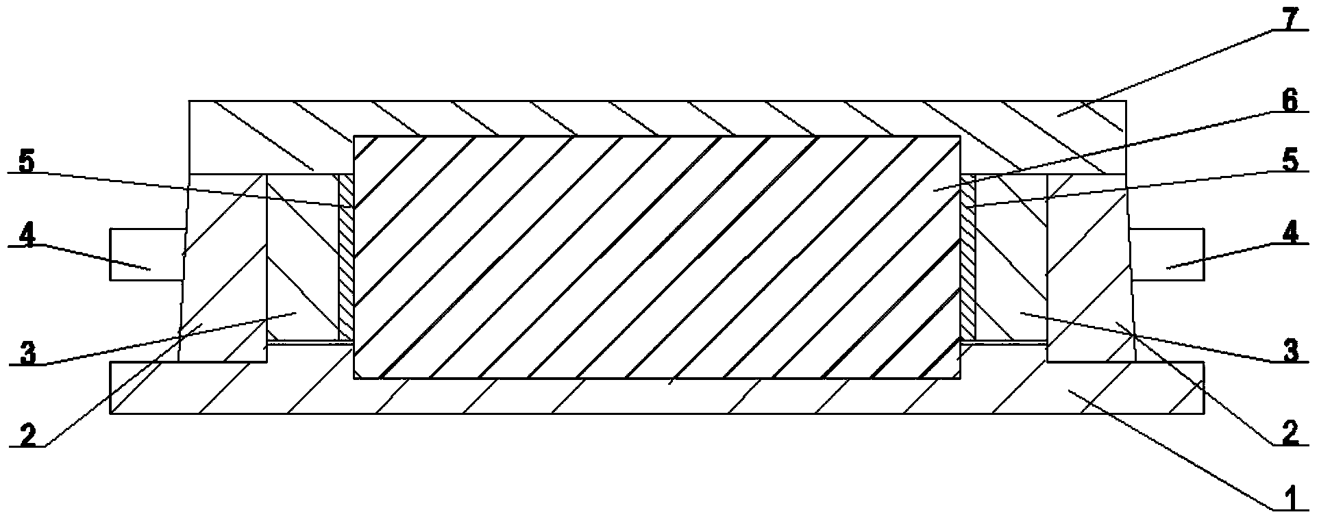 Method for forming composite material by matched mold