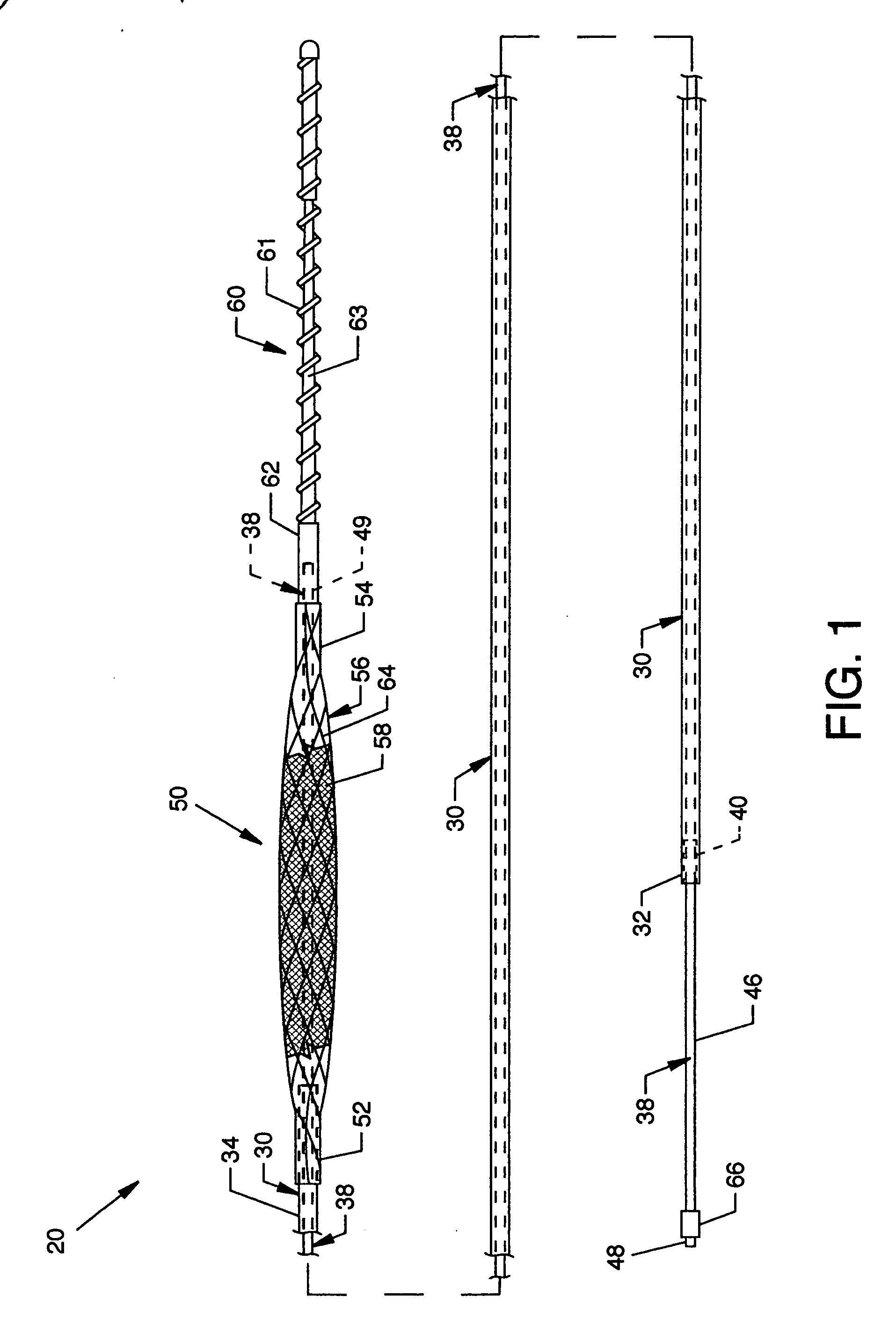 Guidewire having deployable sheathless protective filter