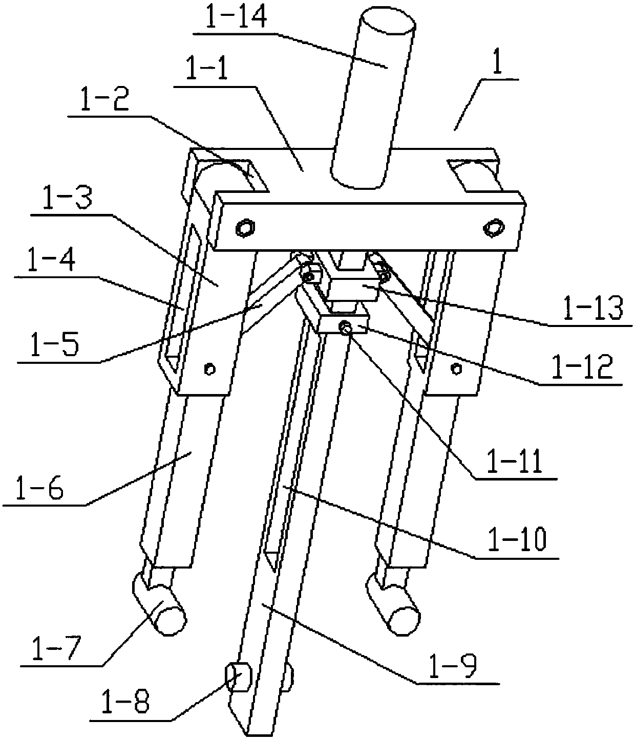 Damping device for front fork of bicycle