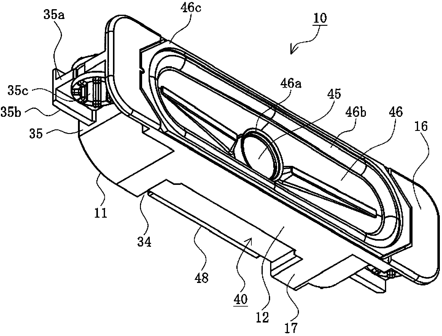 Loudspeaker used for damper, and loudspeaker device with the damper