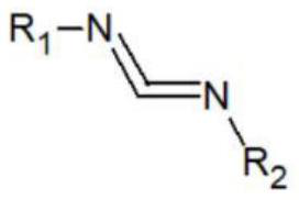Catalyst for amination synthesis of carbodiimide, synthesis method and obtained guanidyl compound