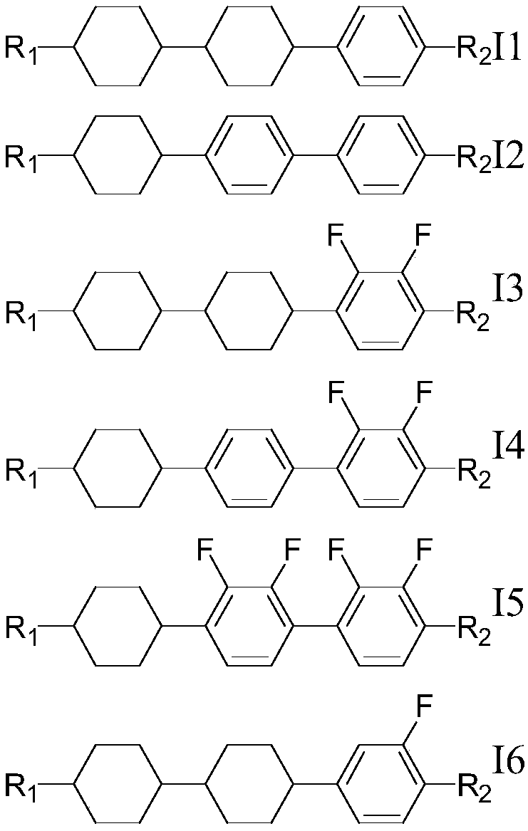 Negative dielectric anisotropic liquid crystal composition, liquid crystal display element and liquid crystal display