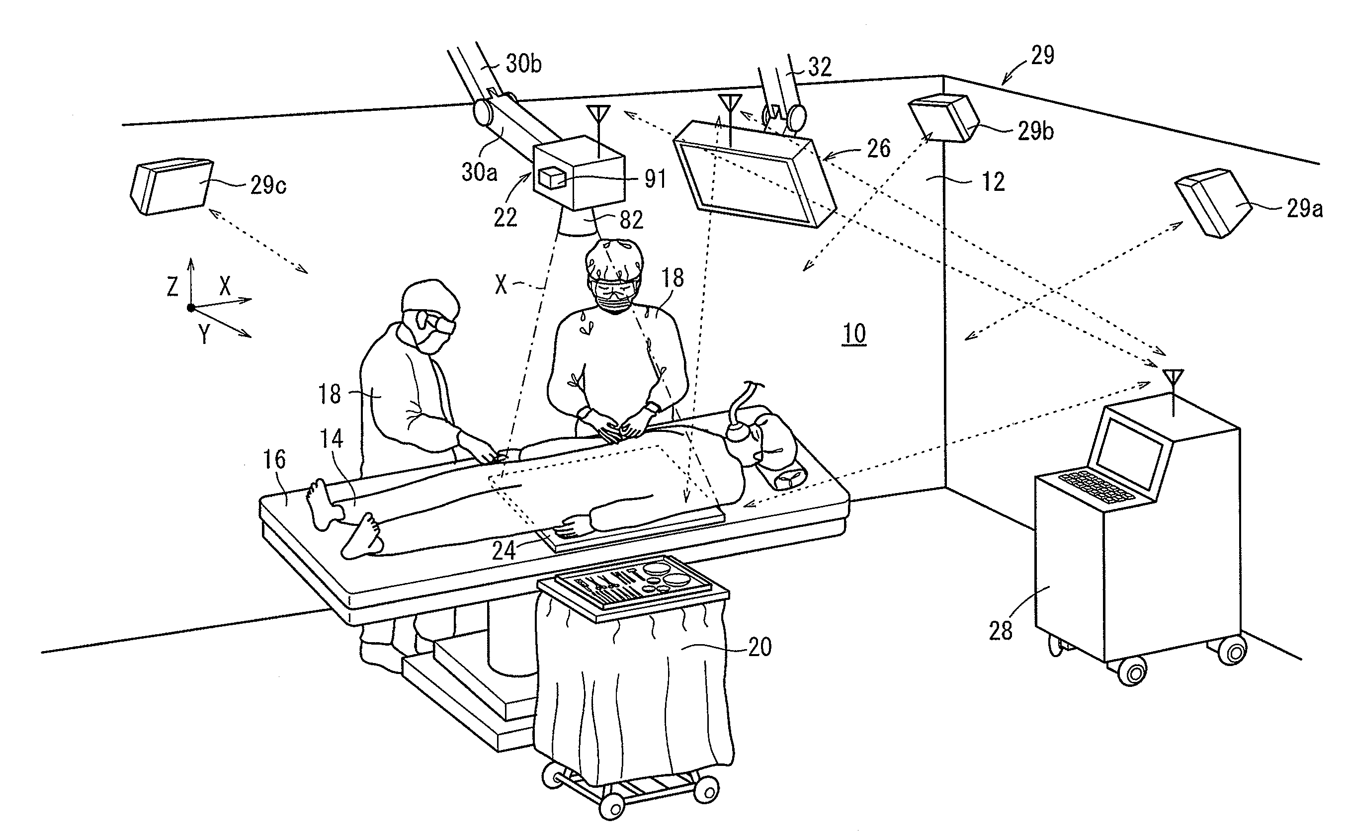 Radiation image capturing system