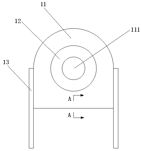 Mid-through type steel box basket arch segment lifting device