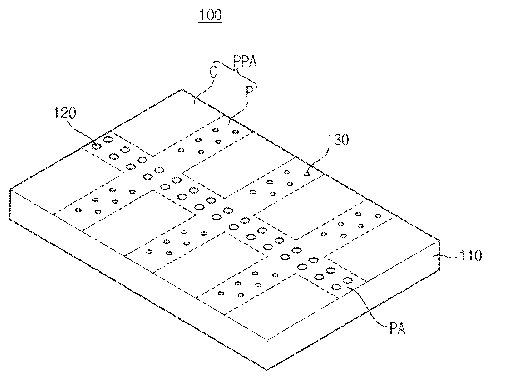 Integrated circuit chip and flip chip package having the integrated circuit chip
