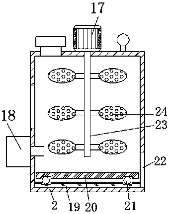 Cleaning and processing device for medical care instruments