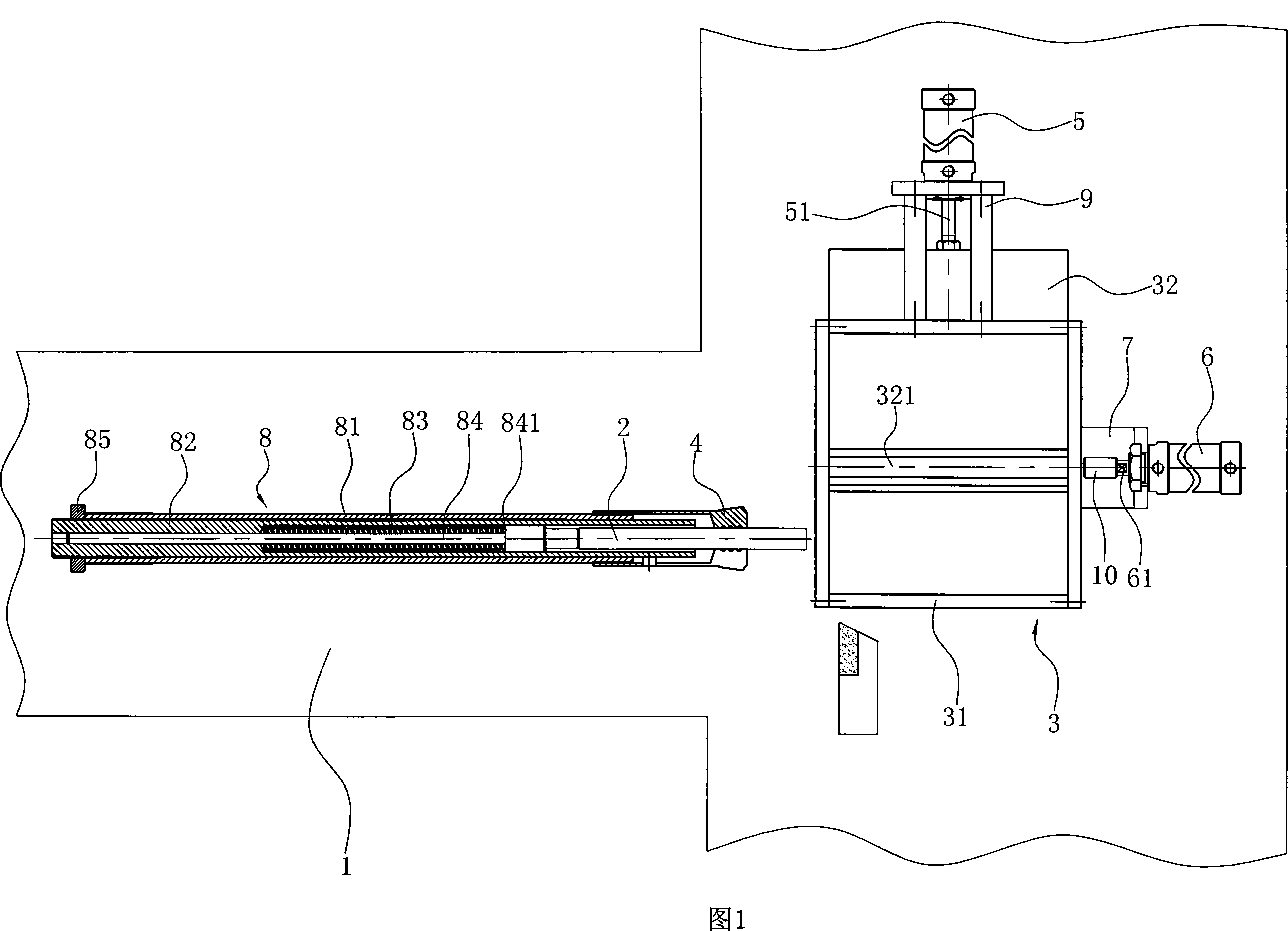 Automatic feeder of machine tool