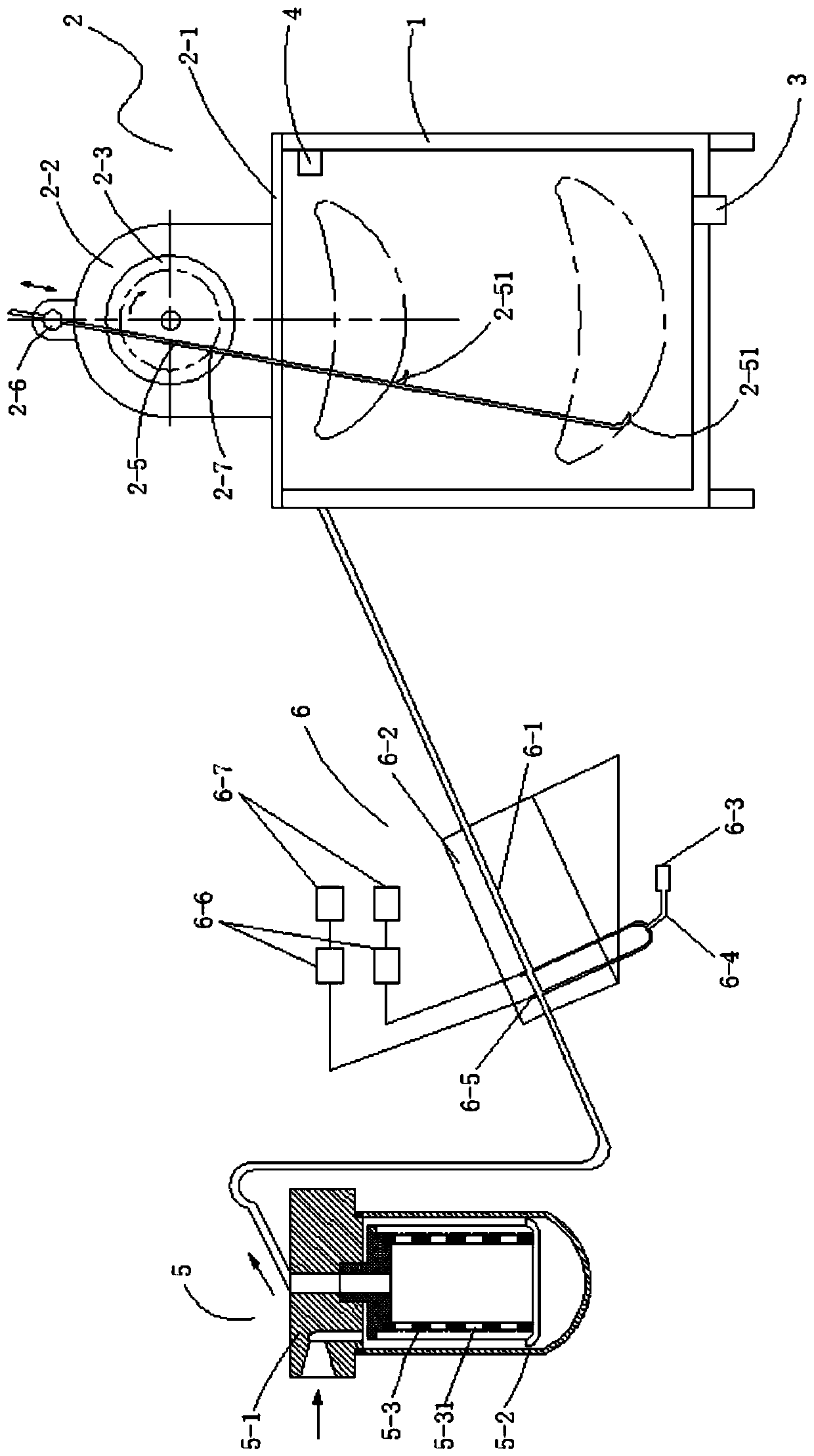 Culture sampling device for marine bacteria