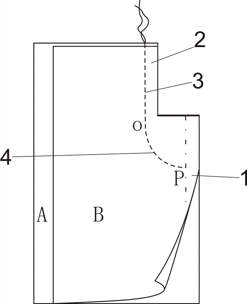 A kind of slit coat and its processing method
