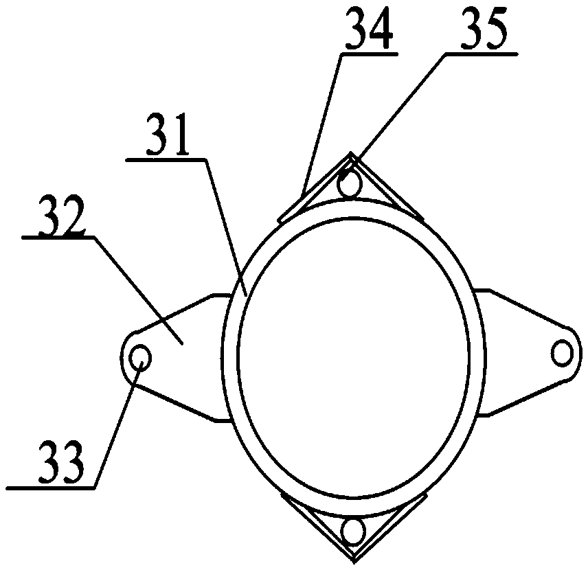 A digging rod for installing heat exchange tubes