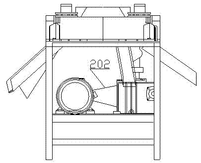 Gorgon euryale seed husking machine and husking method