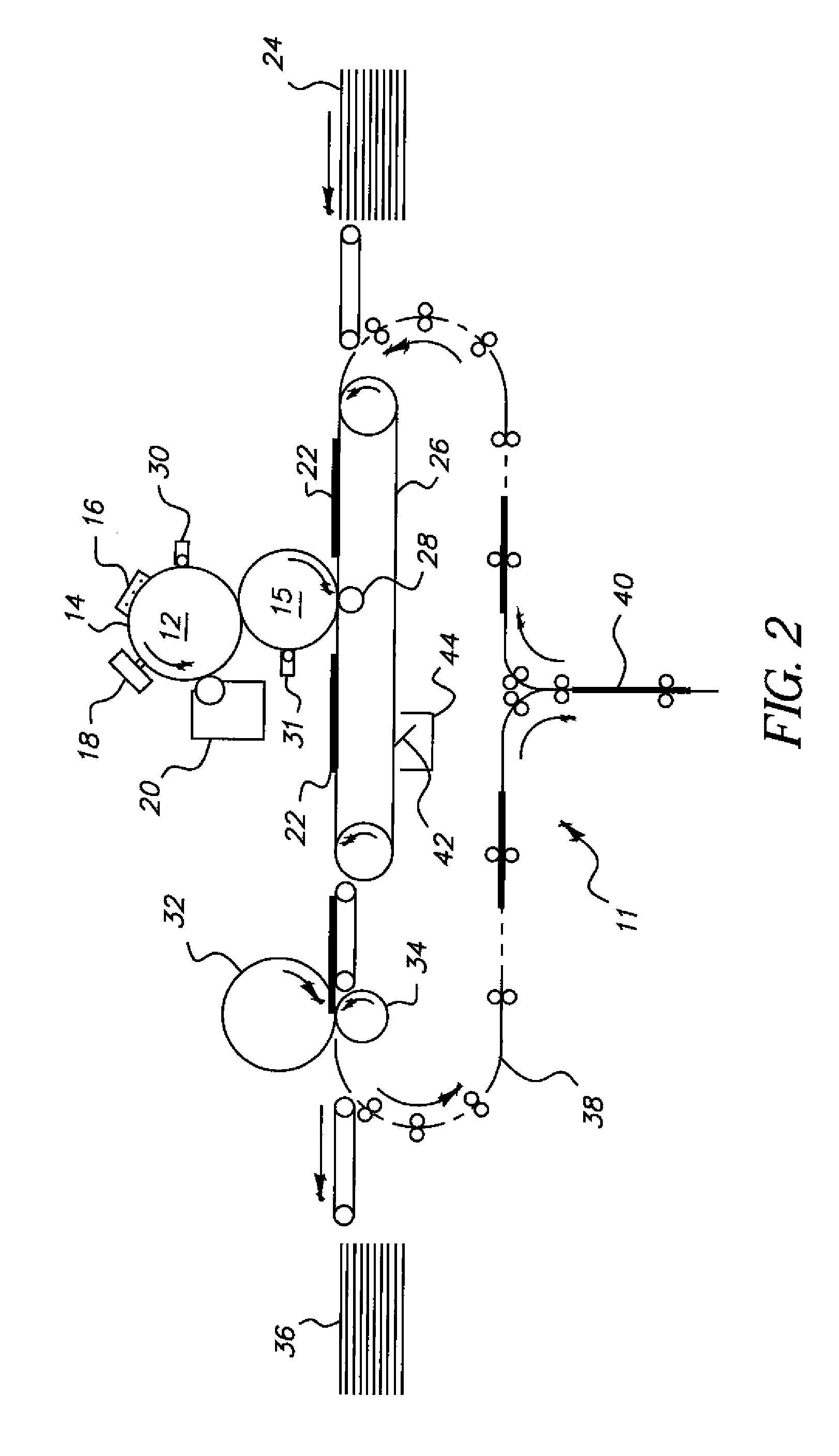Printed electronic circuit boards and other articles having patterned conductive images