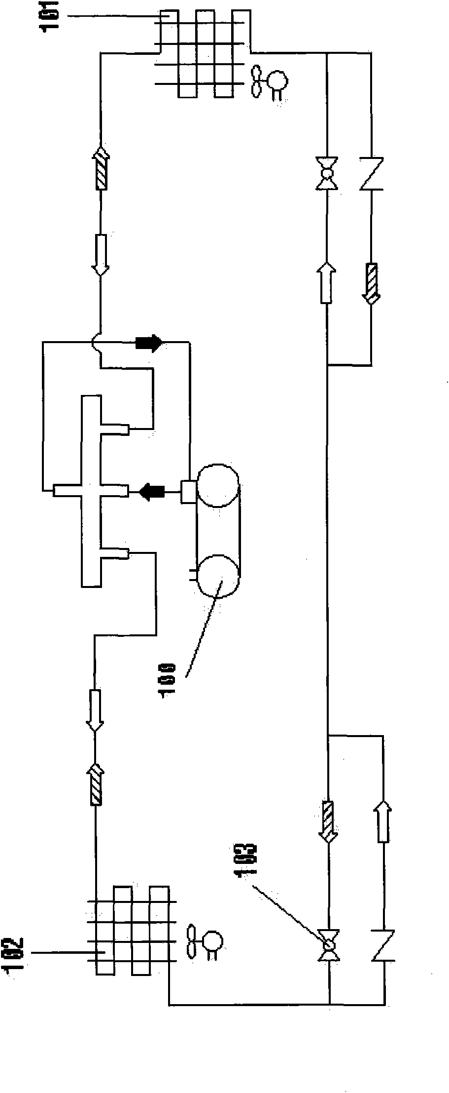 Modularized heat pump unit