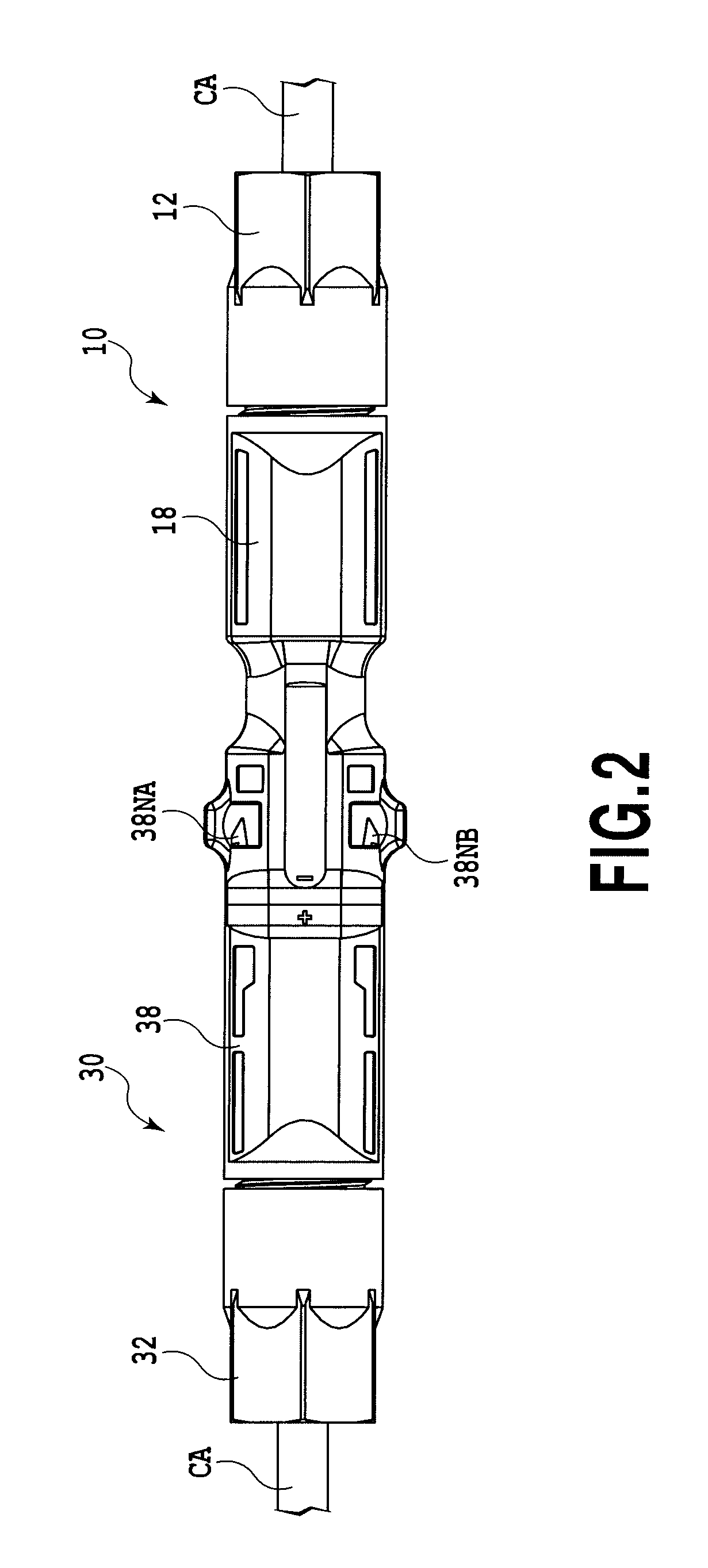 Waterproof structure for a cable connector, and a plug connector, socket connector and cable connector utilizing the same