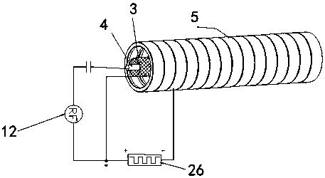 A bearing outer ring raceway strengthening treatment device and treatment method