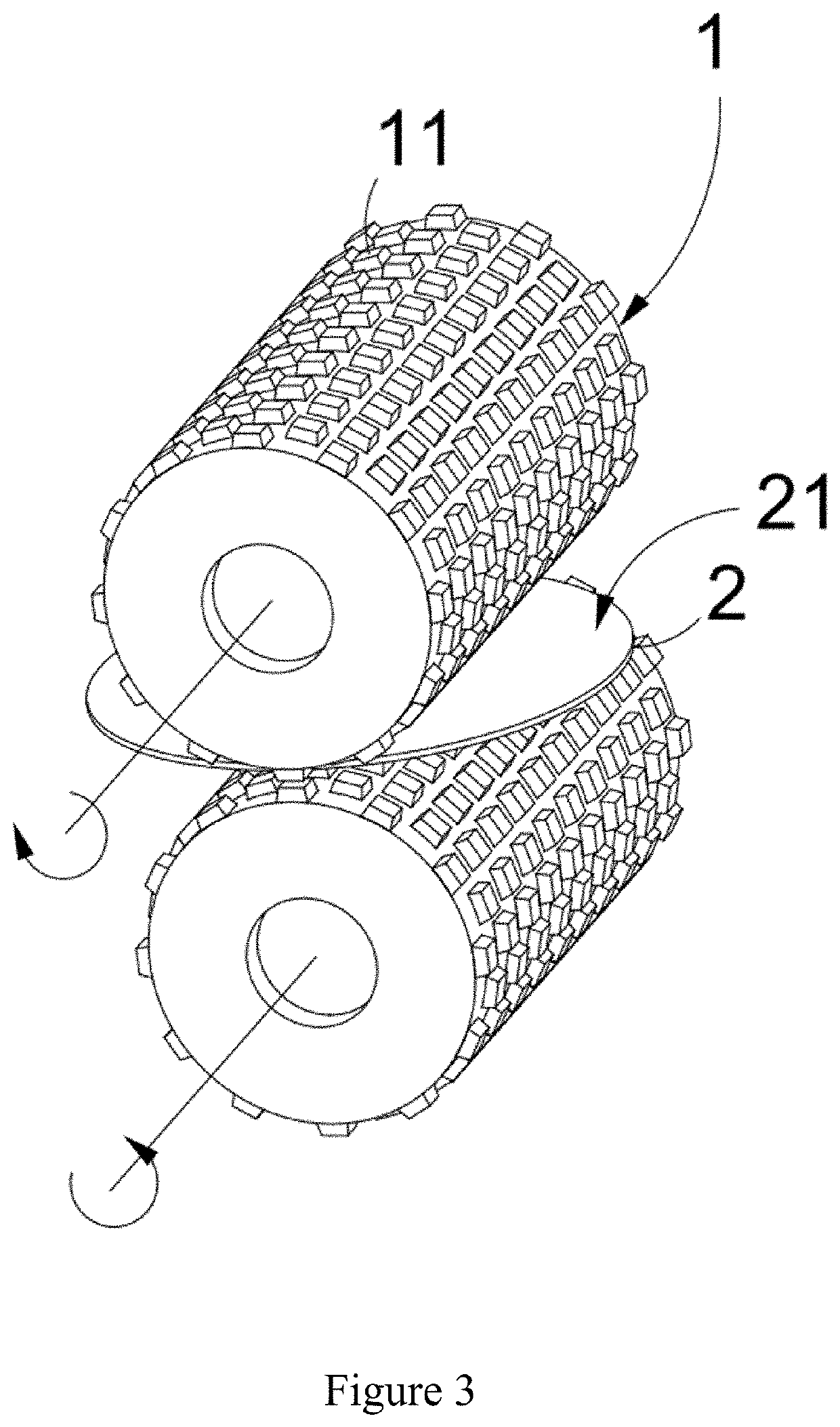 Brush roller and its manufacturing method and brush roller mold