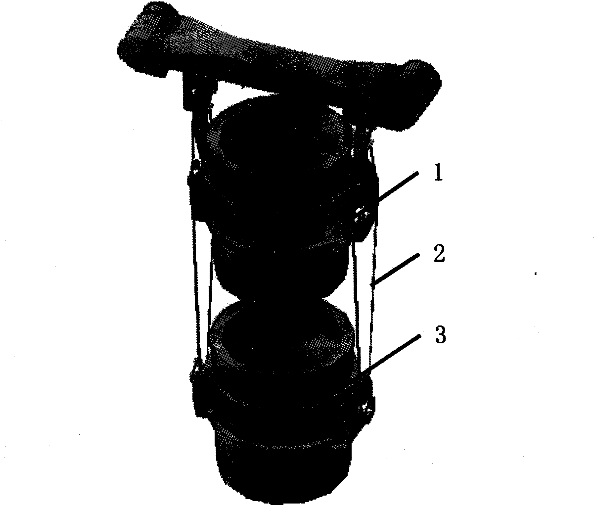 Test weight method of lifting ladle for large steel-making casting bridged crane