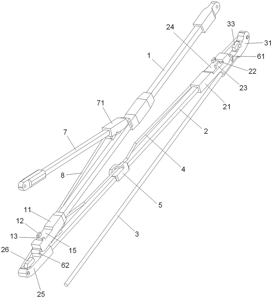 Multi-fold umbrella ribs