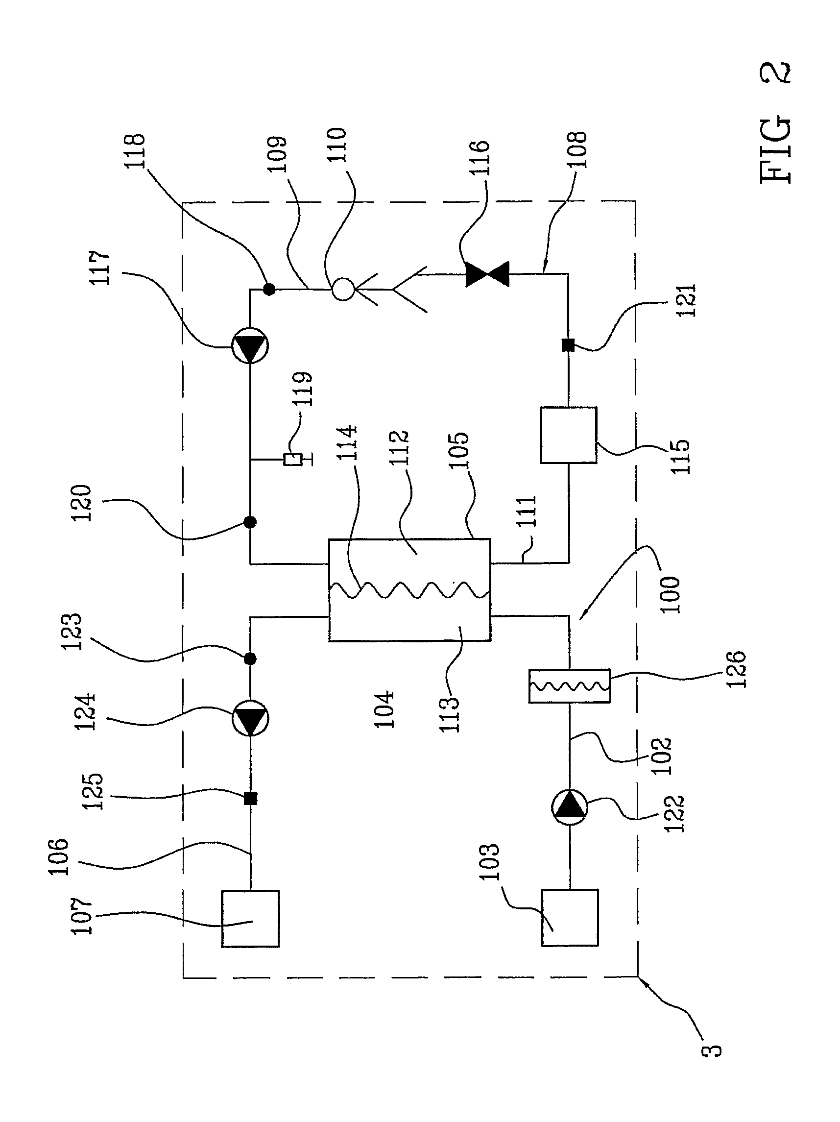Medical apparatus comprising a machine for treatment of fluids