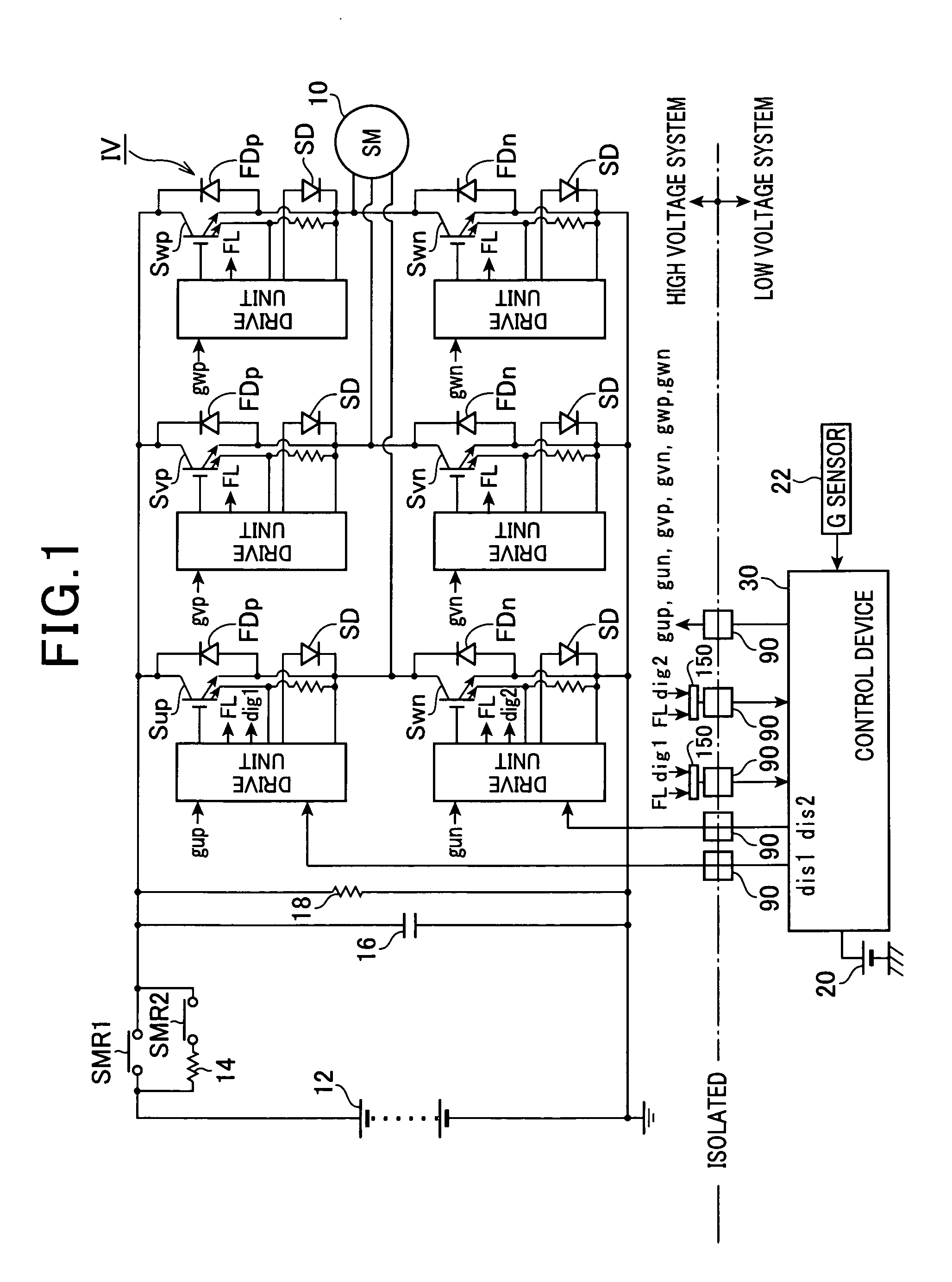 Discharge control apparatus arranged in power conversion system