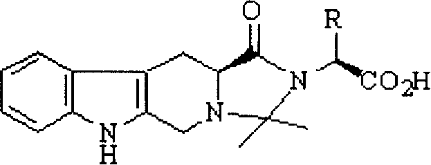Anti-thrombus N-butyl-2,2-dimethyl-4-oxy-tetrahydroimidazopyridoindole and its synthesis and application