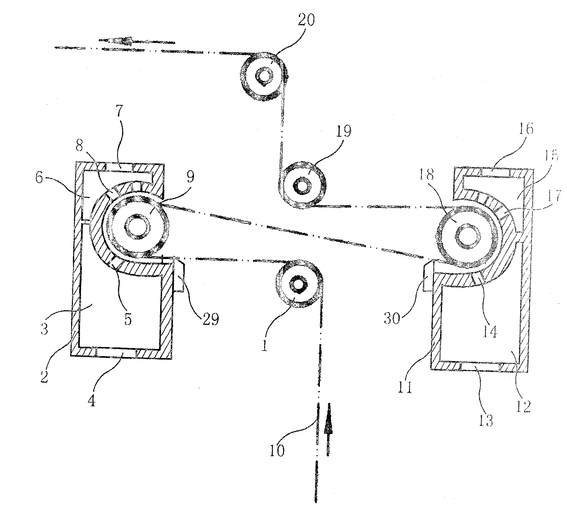Method and equipment for cleaning photographic film