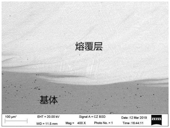 Preparation method of alloy cladding layer for prolonging wear-resistant and corrosion-resistant service life of marine total immersion area steel structural member