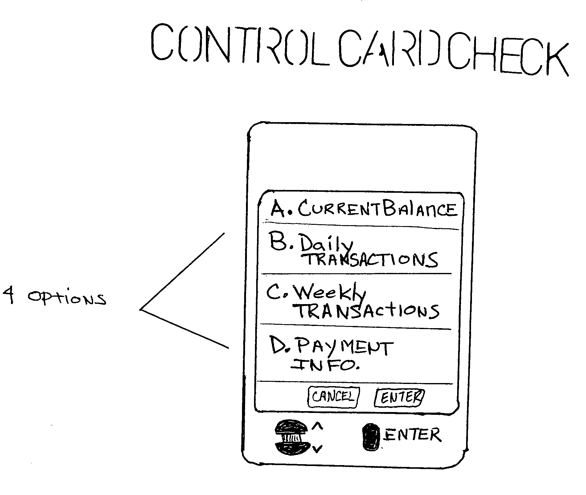 Control card check