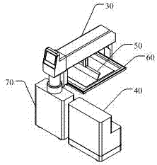 Walking mechanism capable of actively steering and screen printer