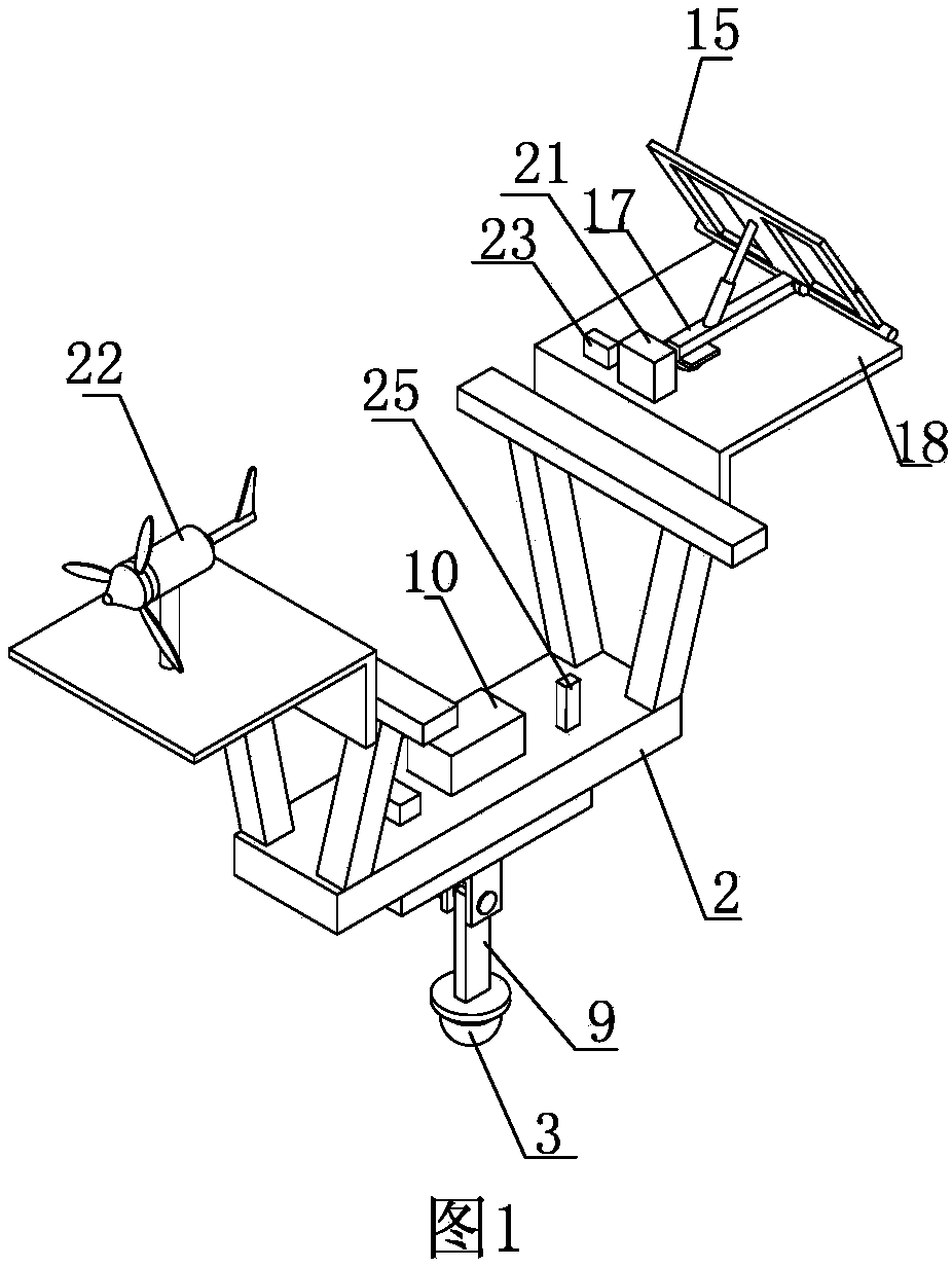 A monitoring system for solving the blind area of ​​tower crane hoisting