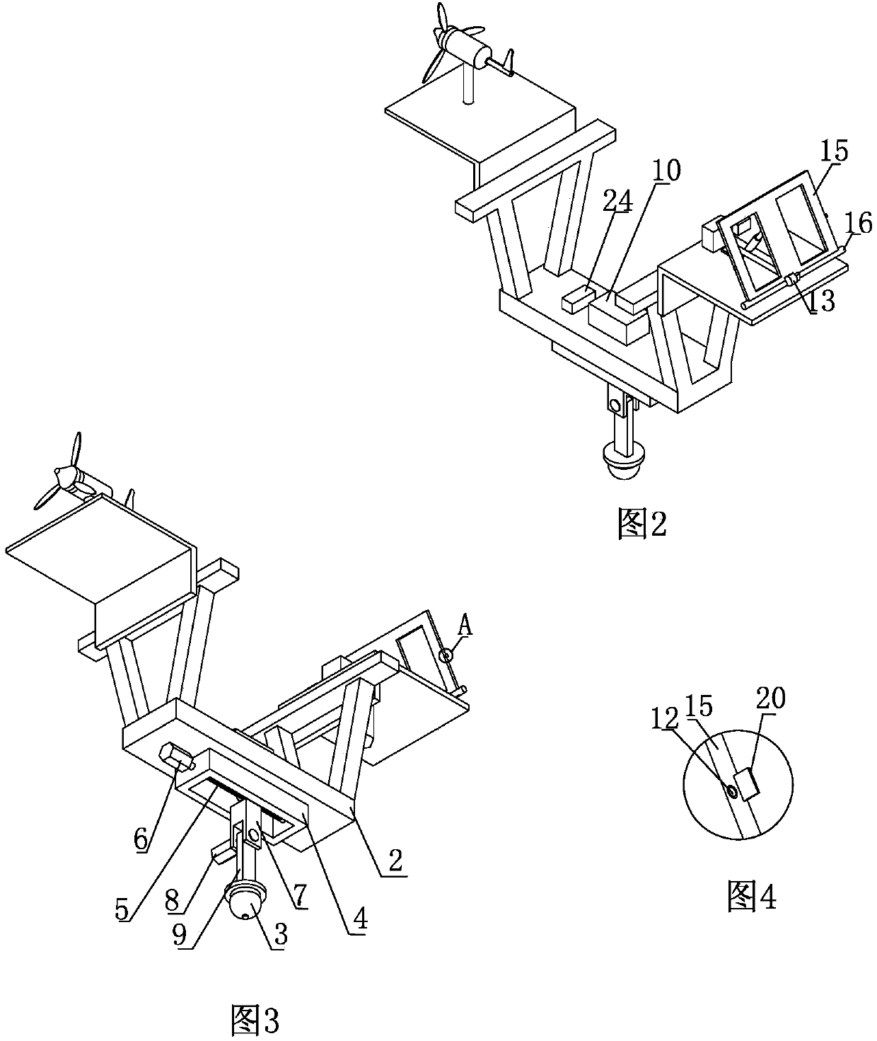 A monitoring system for solving the blind area of ​​tower crane hoisting