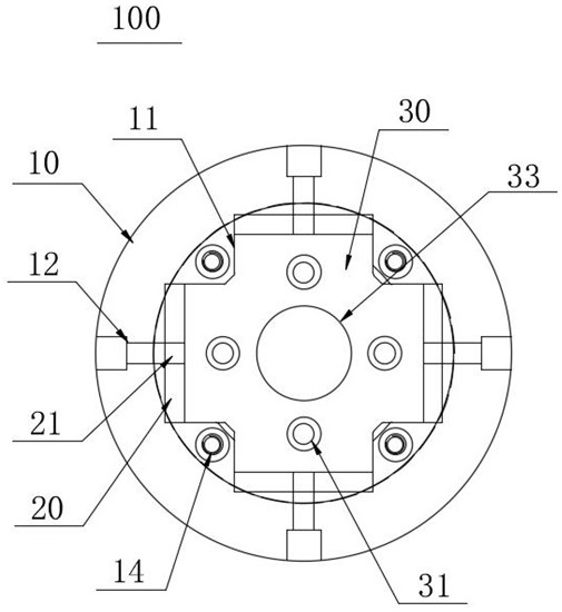 A method for machining a radial forging machine forging die by applying a machining jig