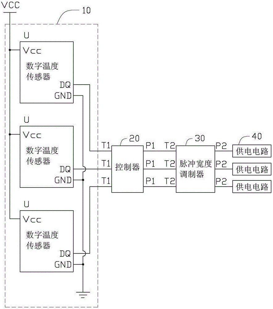 Polyphase power supply protection circuit