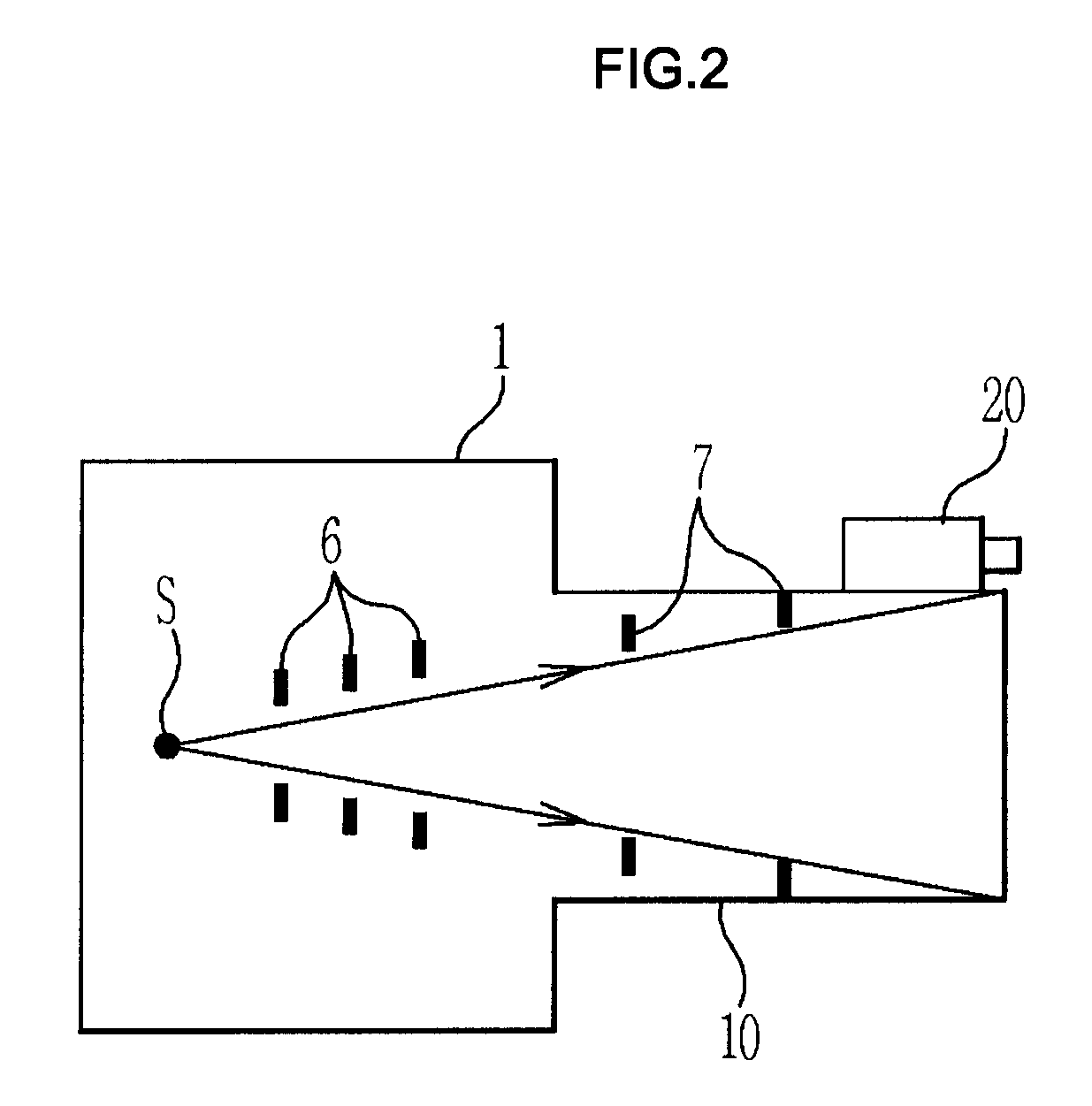 X-ray device and method for controlling x-ray irradiation area using the same
