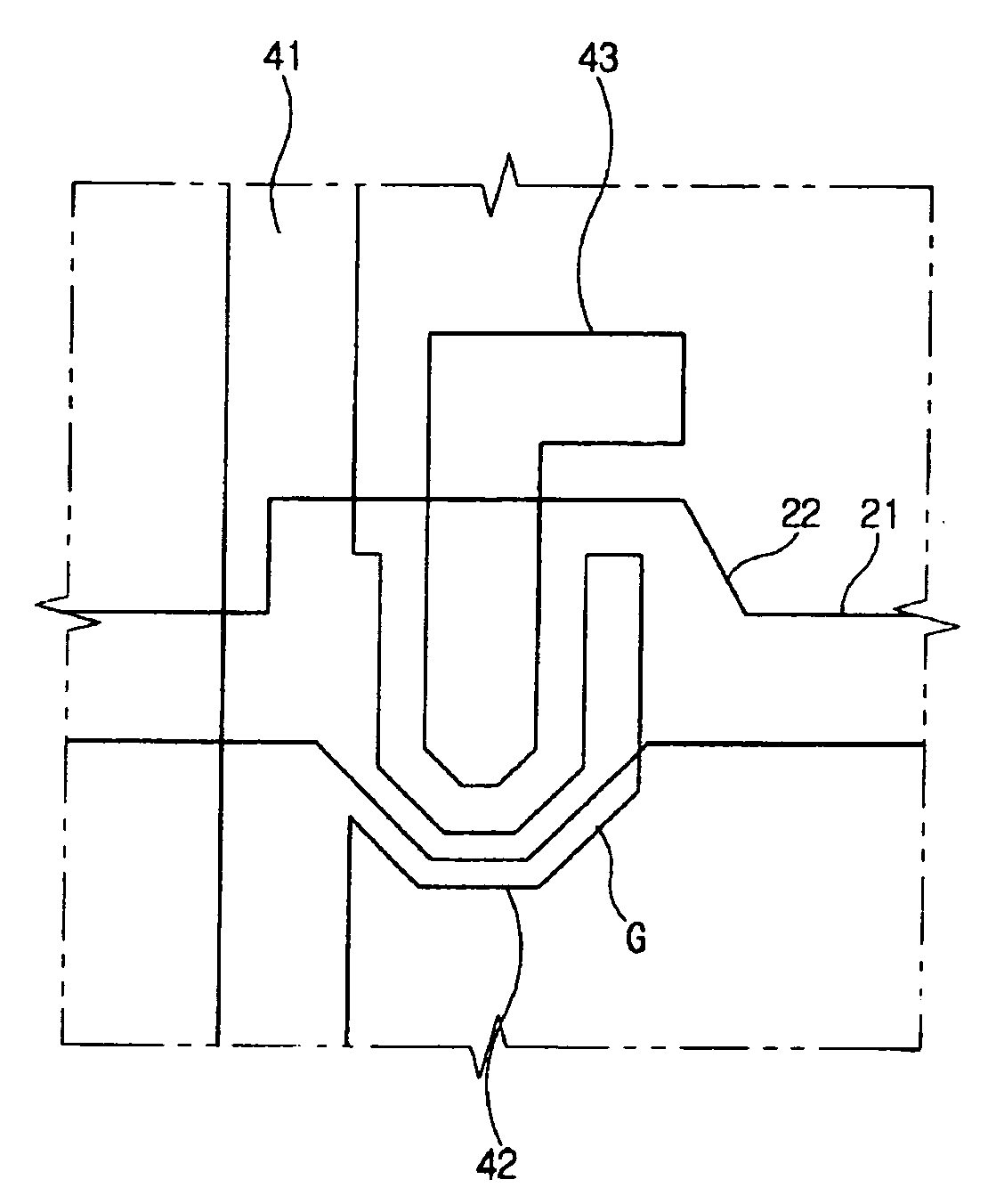 TFT substrate for display device and manufacturing method of the same