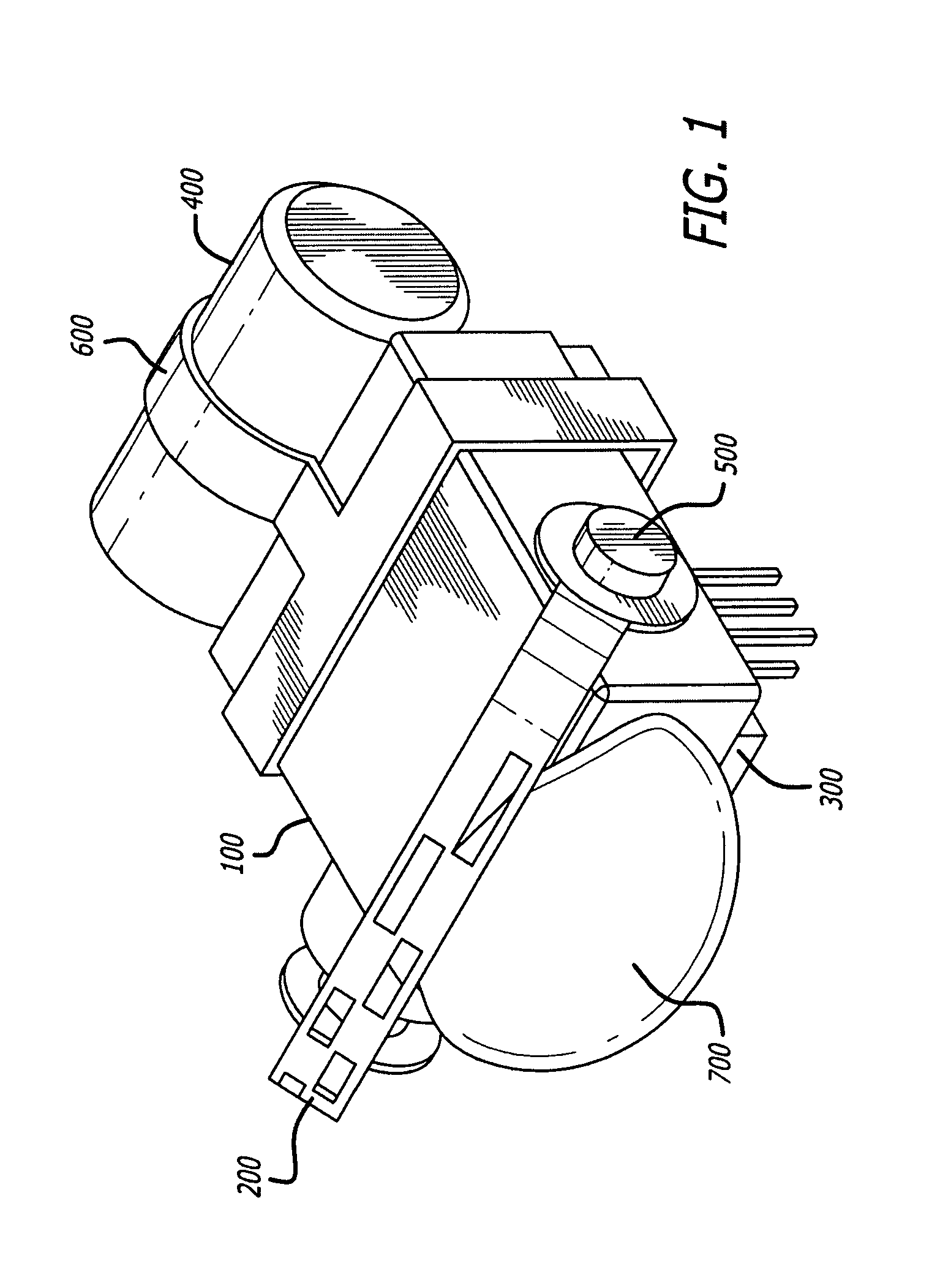 Blink actuation mechanism for a prosthetic eye