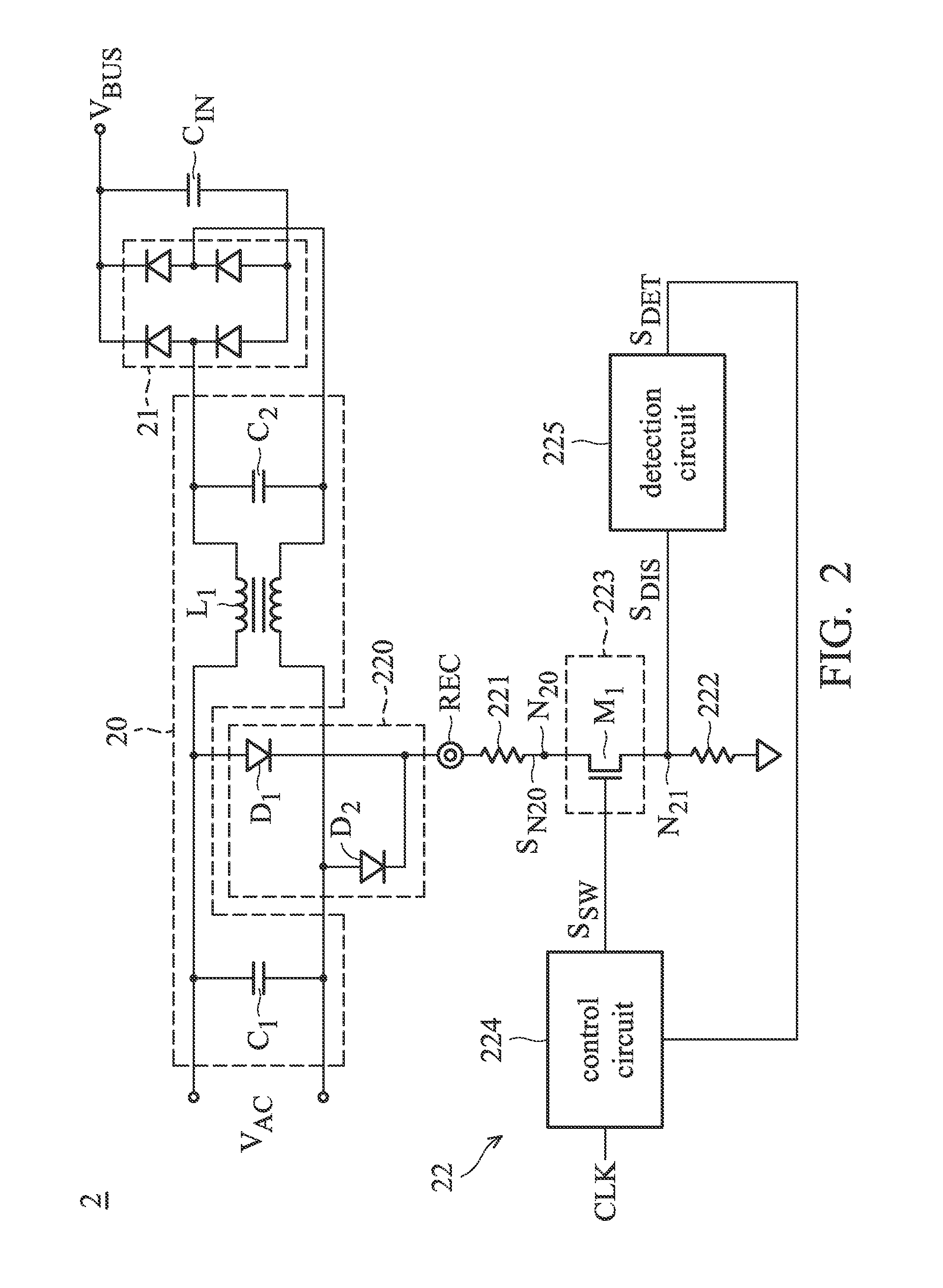 Discharge circuits of discharge paths for electromagnetic interference filters