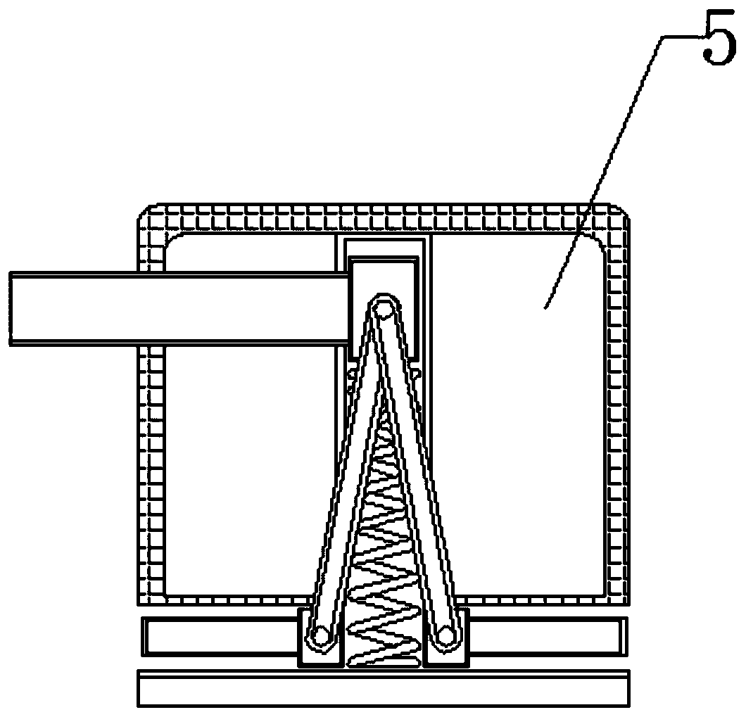 Device for automatically locking by suddenly stepping on accelerator and utilizing pneumatic brake