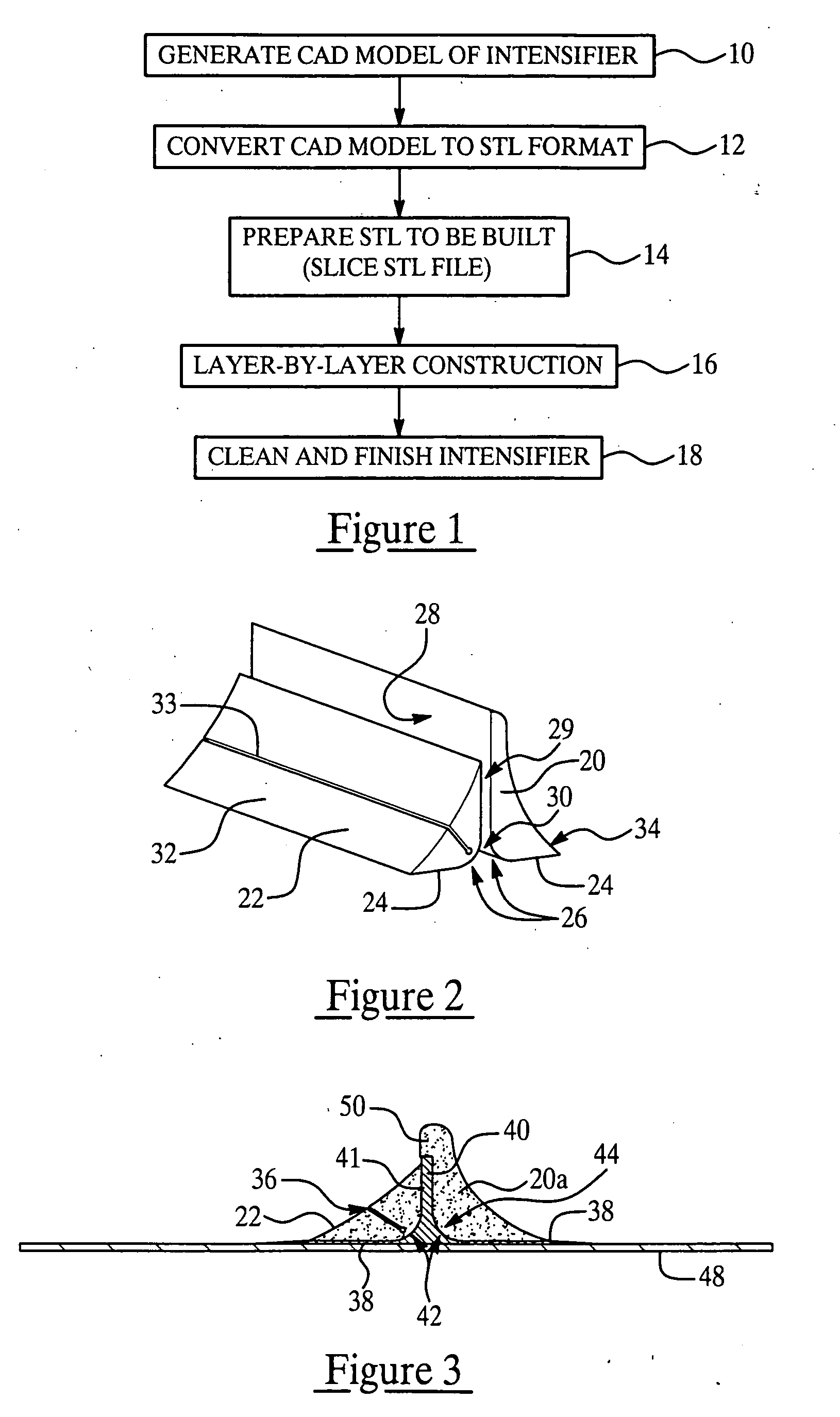 Method of manufacturing a pressure intensifying tool and tool produced thereby