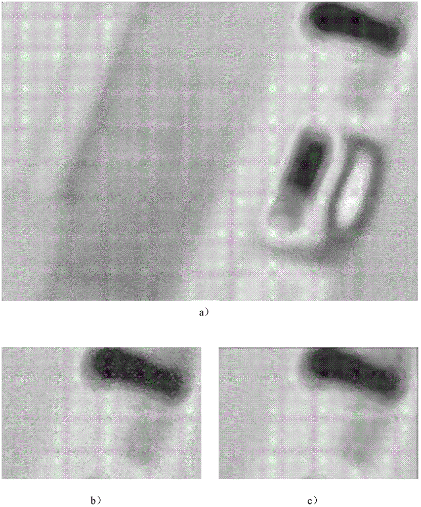 Leakage source detecting device based on infrared thermal imaging processing