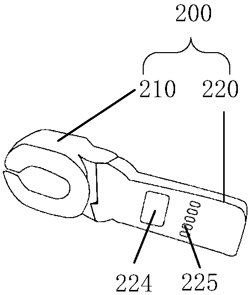 Grounding measurement device and grounding wire detection system