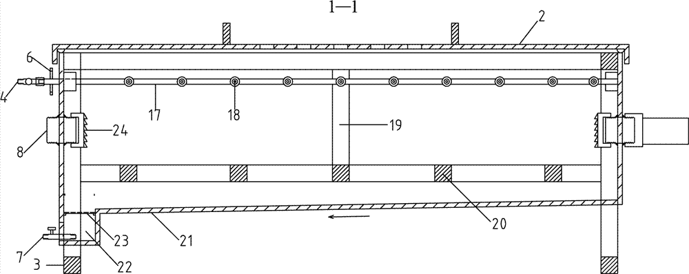 A separate fully automatic spray dry-wet cycle test device