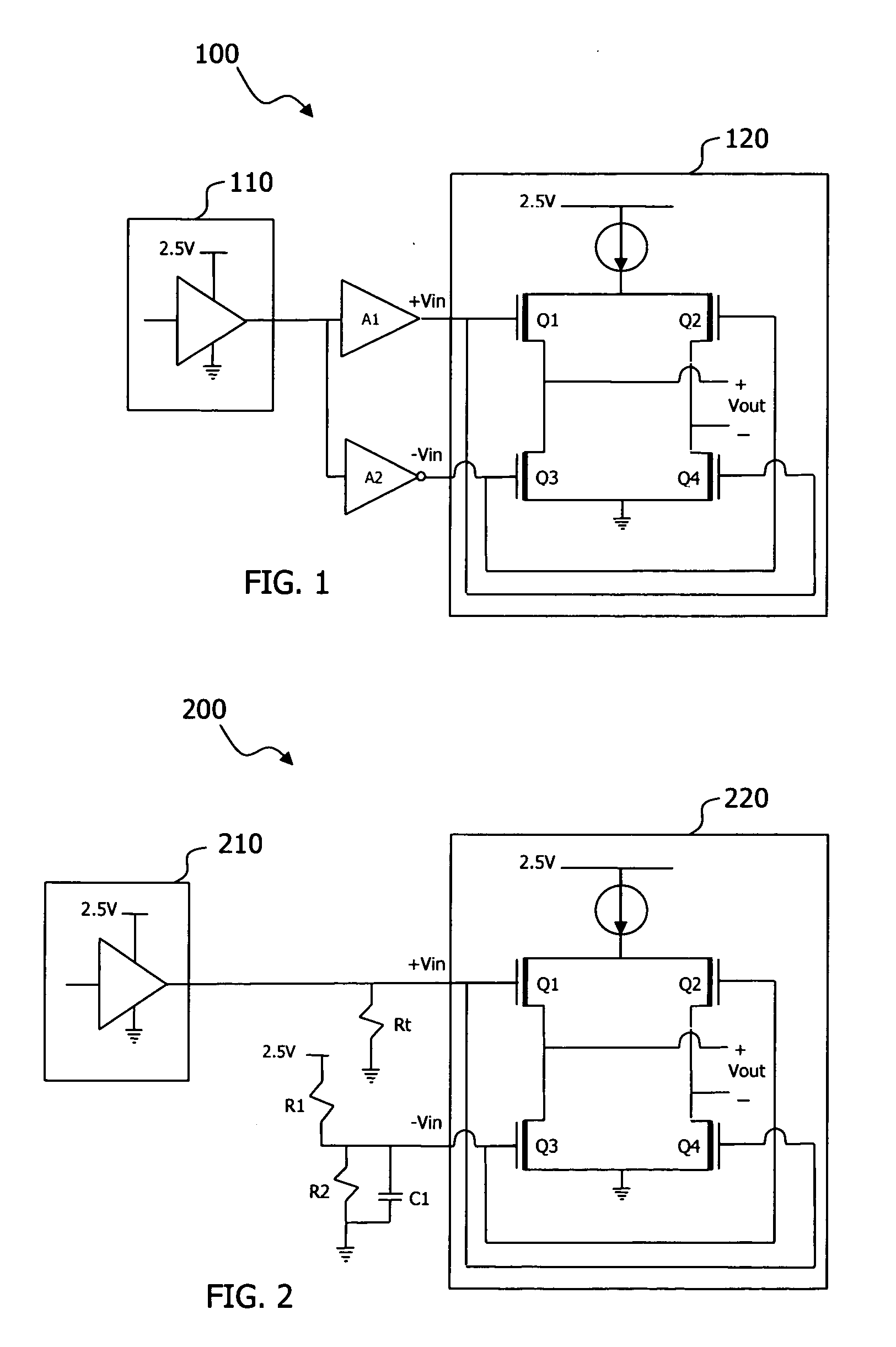 Single-ended CMOS signal interface to differential signal receiver loads