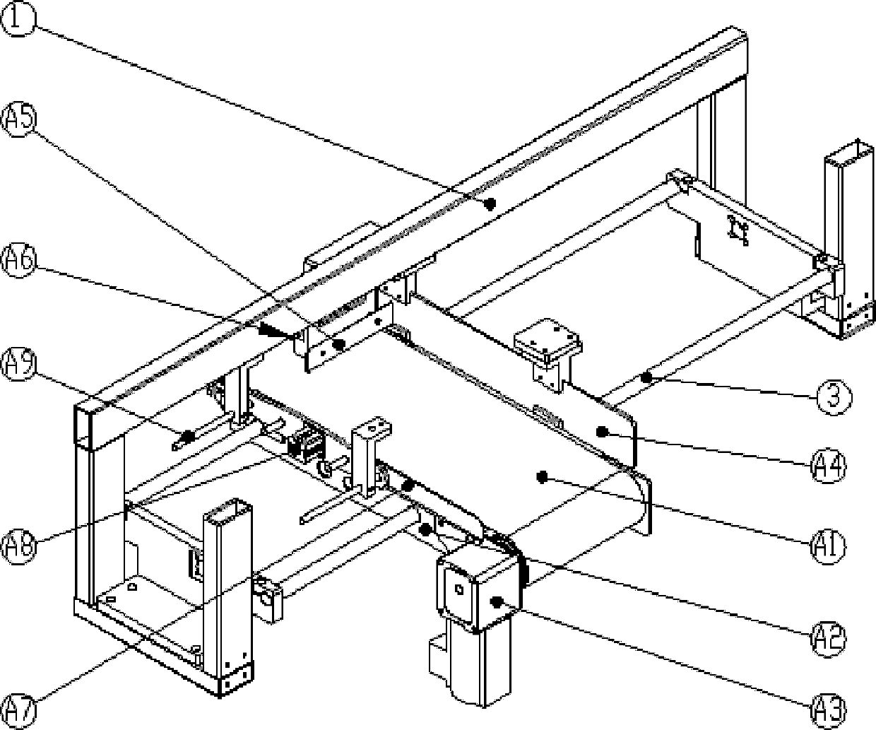 Arranging and boxing device