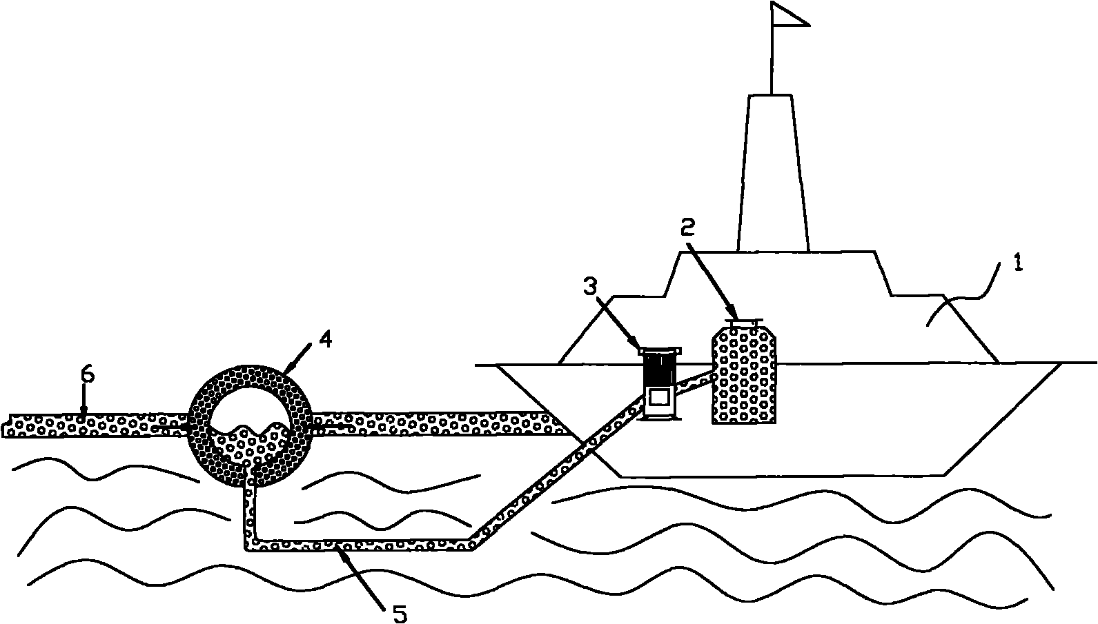 Method for collecting floating oil on water surface